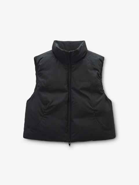 Black Essential Puffer Vest