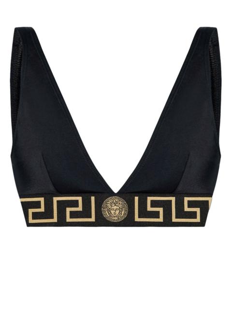 logo-underband bikini top