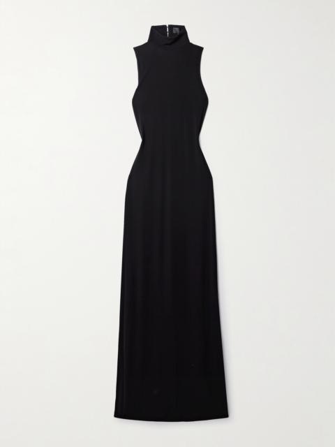 Reid Open-back Stretch-jersey Maxi Dress