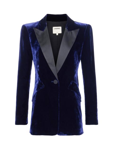 Sheila Velvet Longline Blazer