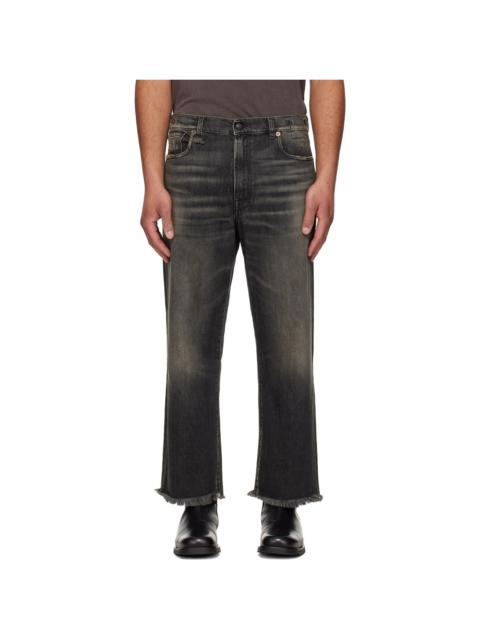 Black Washed Boyfriend Jeans