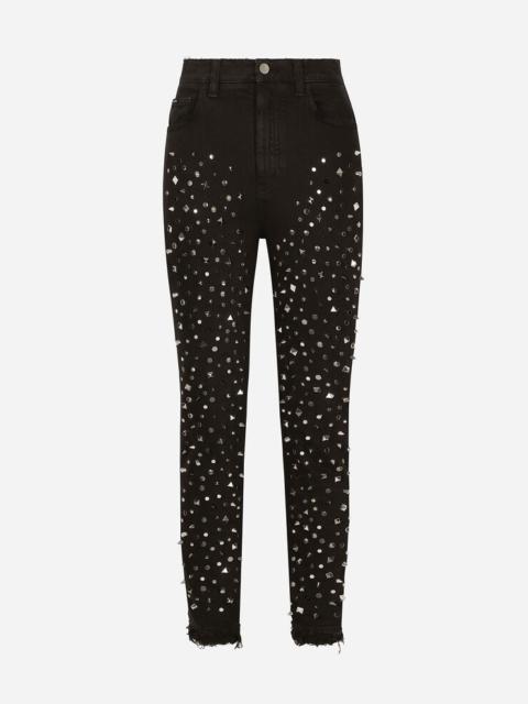 Audrey jeans with studs