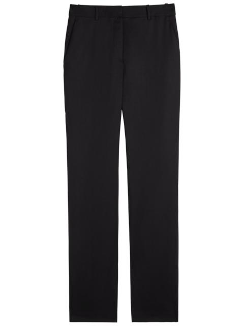 Heirlome Alba Flared-leg Stretch-wool Trousers