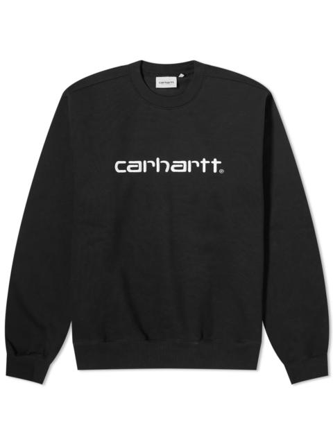Carhartt WIP Logo Crew Sweat