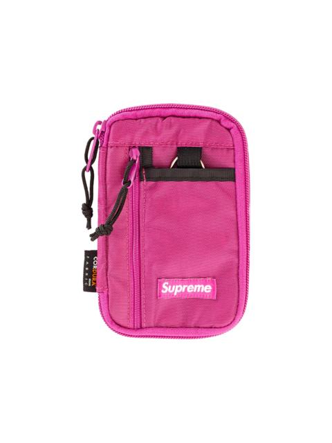Supreme Small Zip Pouch Magenta