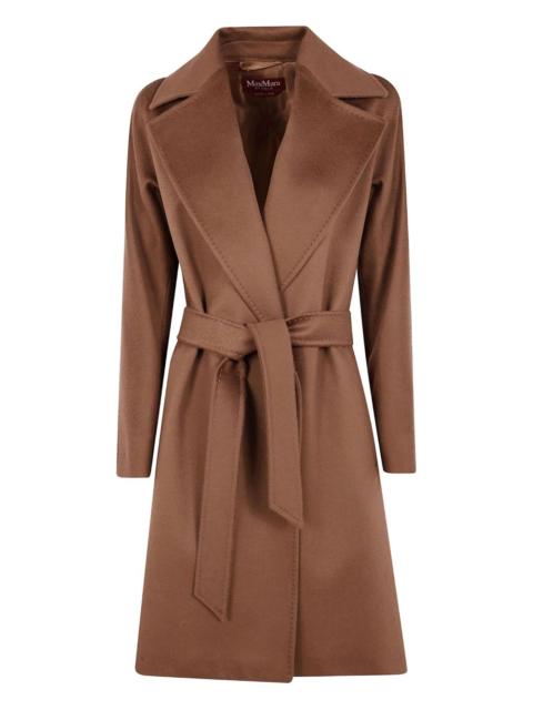 tie-fastening coat