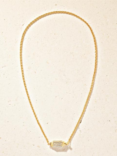 18-karat Gold Diamond Necklace