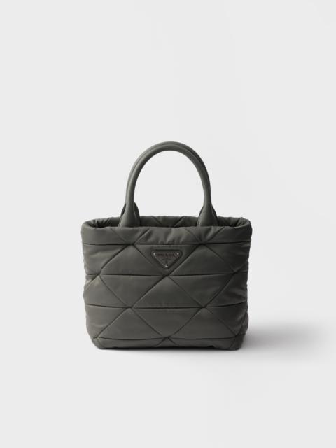 Small padded Re-Nylon tote