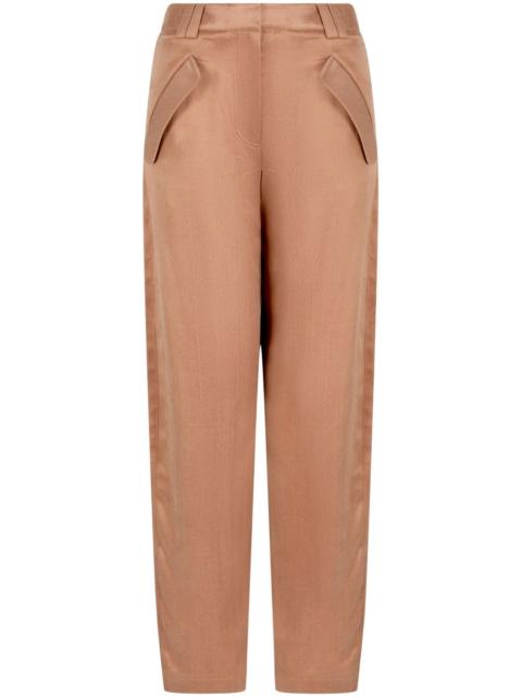 straight-leg trousers