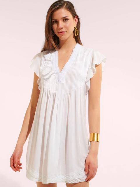 Mini Dress Sasha - Optic White