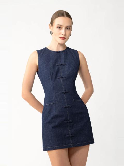 BILLIE DENIM MINI DRESS