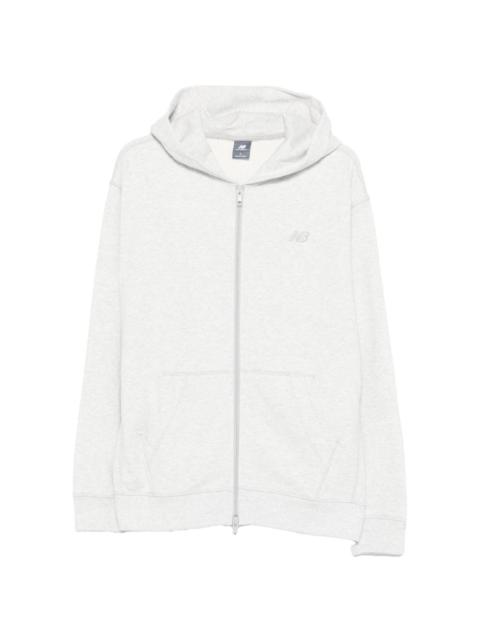 hooded zip hoodie