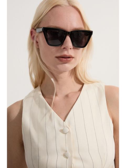 Petite Premium Linen Viscose Pinstripe Tailored Waistcoat