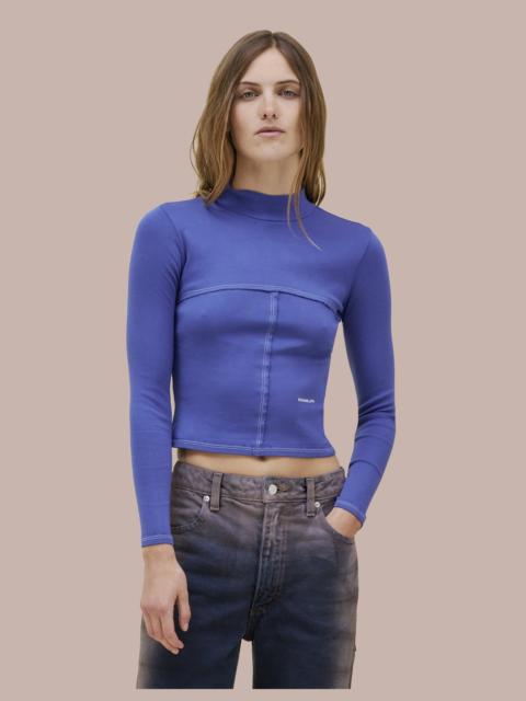 LAPPED BABY TURTLENECK.