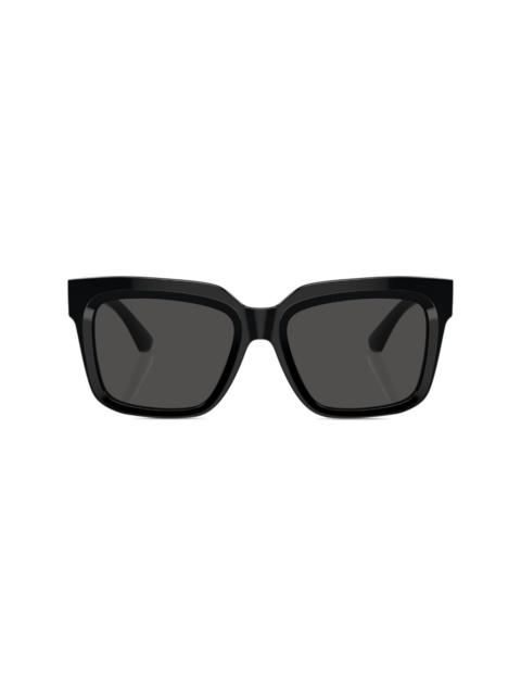 logo-plaque square-frame sunglasses