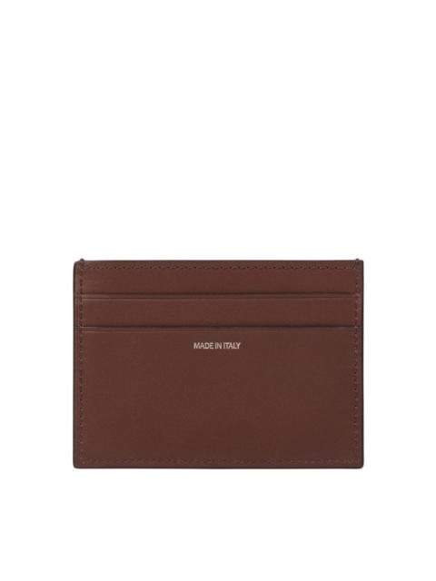 PANEL LEATHER CARDHOLDER