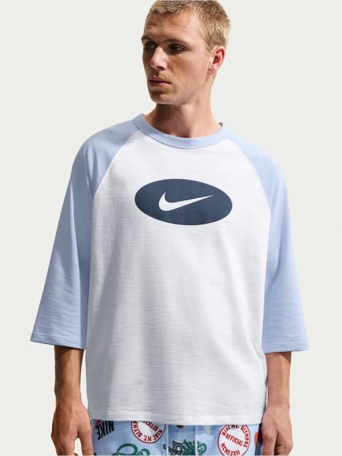 Nike Club Men's 3/4-Sleeve Raglan Top