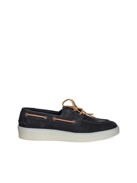 lace-up boat shoes