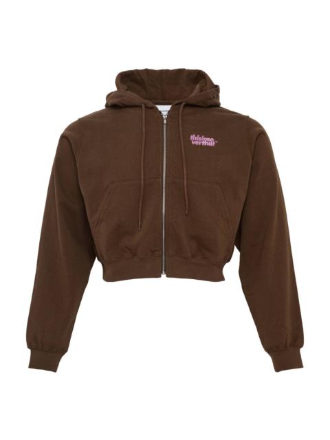 OL-Logo Zip Up Hoodie