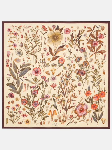 Enciclopedia Del Lino silk twill scarf