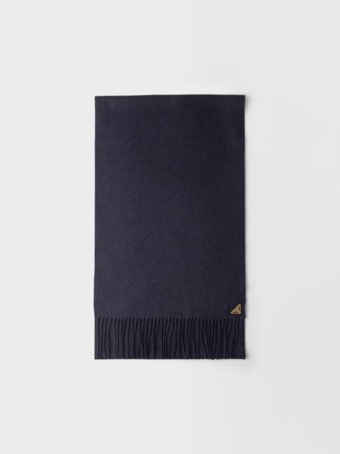 Silk and cashmere scarf