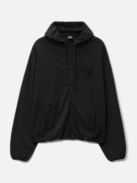 CREST JERSEY HOODIE