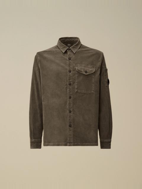 Corduroy Lens Longsleeve Button Shirt