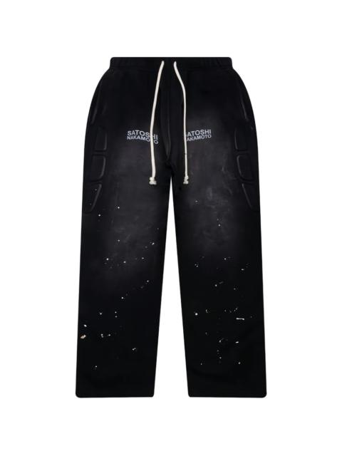 padded-detail sweatpants