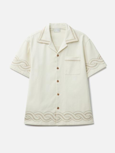 LA CHEMISE BRODÉE TRESSES