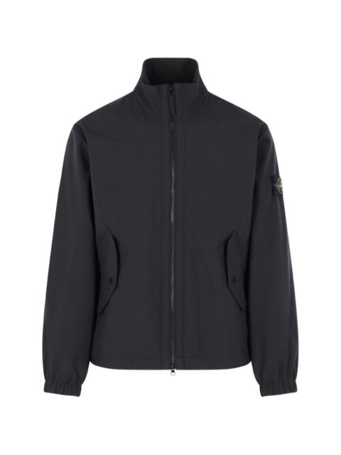 zip-up blouson jacket