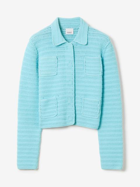 Crochet Technical Cotton Jacket