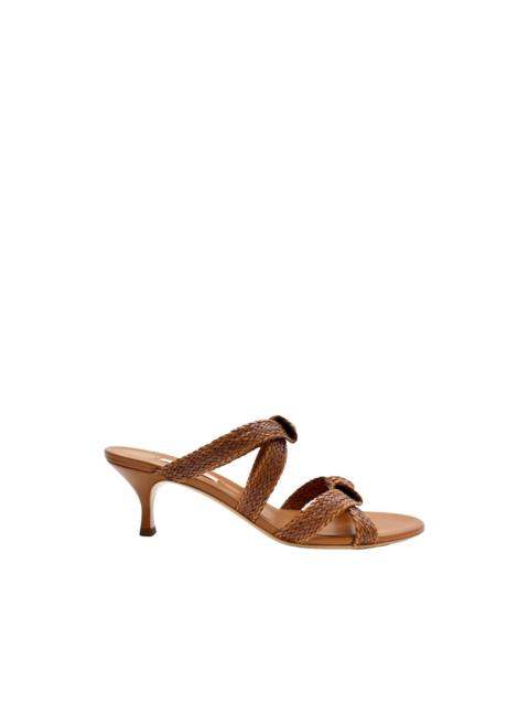 Julia Mariposa braided knot sandals