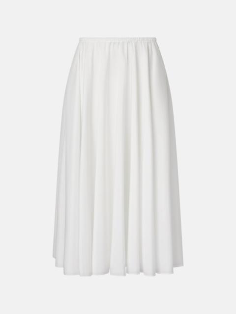High-rise midi skirt