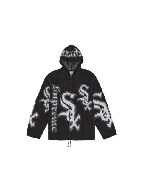 Supreme Chicago White Sox Zip Up Hooded Sweater Black