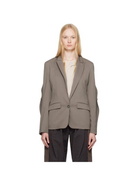 Gray Seneca Tailored Blazer