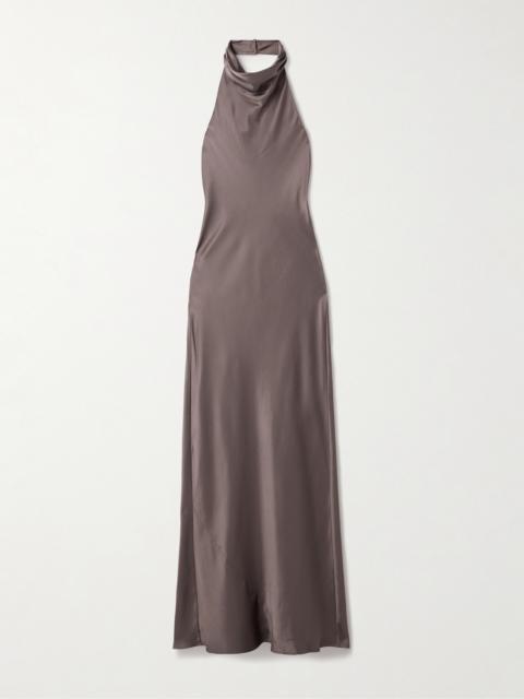 Eliana Silk-charmeuse Midi Dress