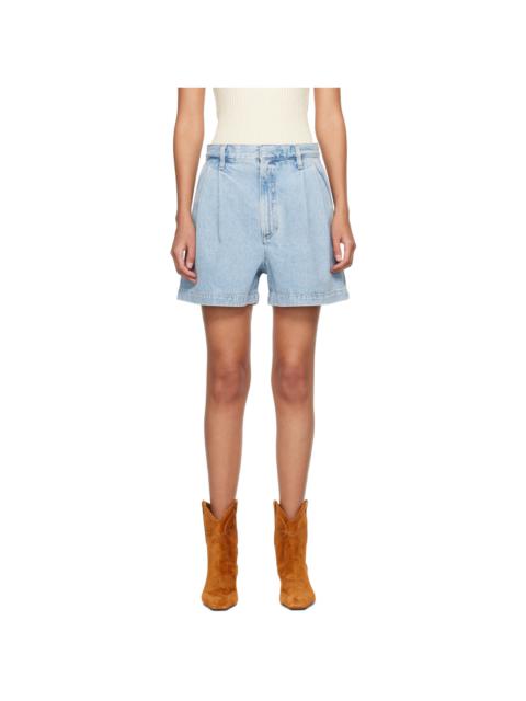 Blue Becker Denim Shorts