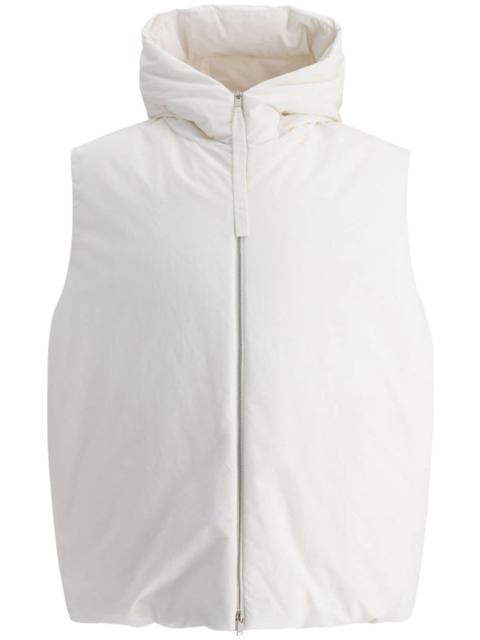 zipped gilet