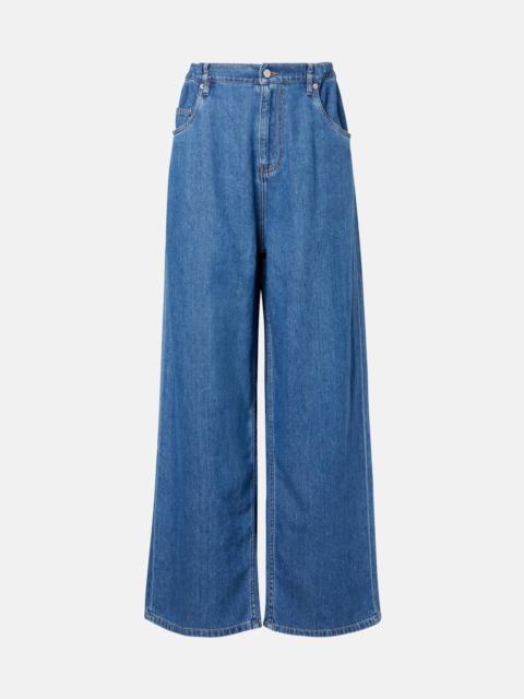 Salome wide-leg jeans