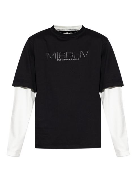 layered logo T-shirt