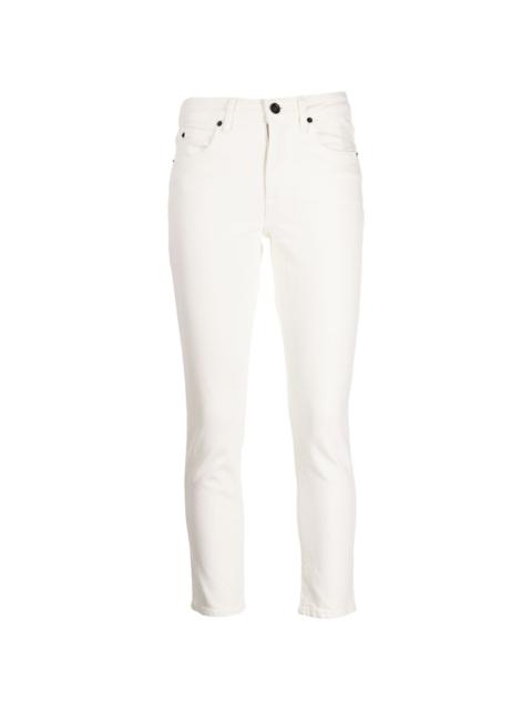 slim cropped jeans