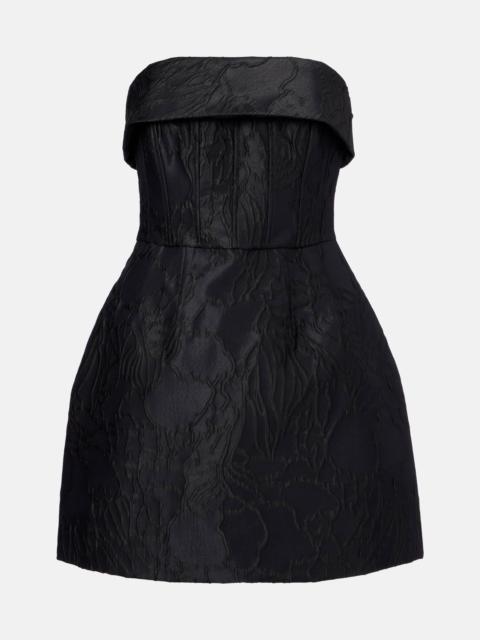 Petra jacquard minidress