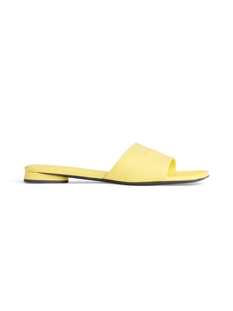 Women's Duty Free Flat Sandal  in Yellow