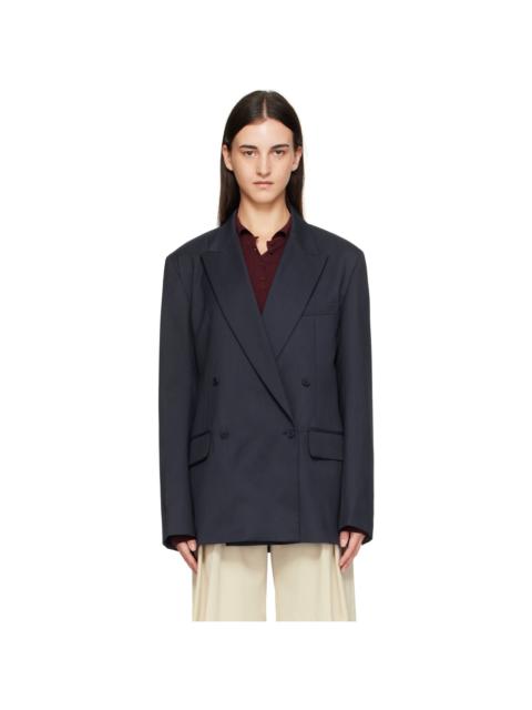Navy Newark Double Breasted Blazer