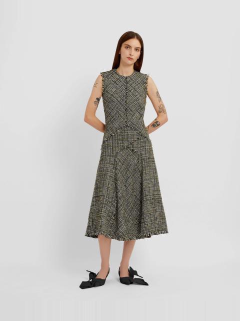 SLEEVELESS MIDI DRESS