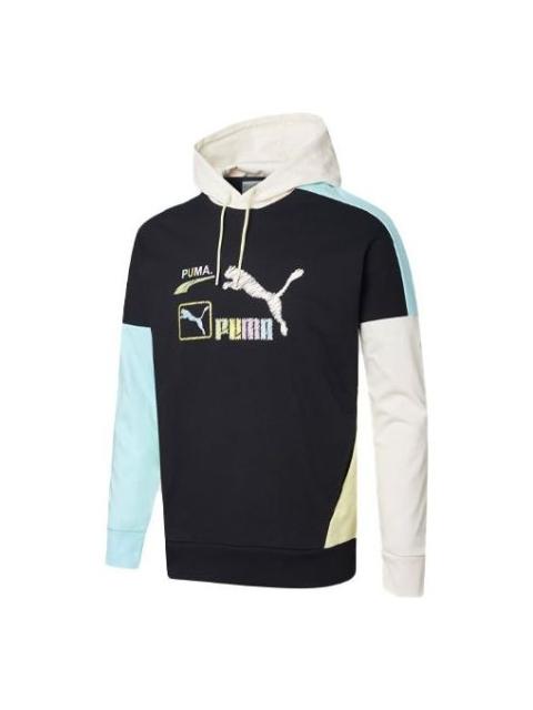 PUMA Florid Logo Hoodie 'Black' 534005-01