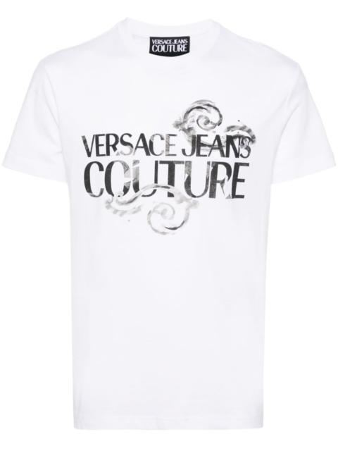 logo-print cotton T-shirt