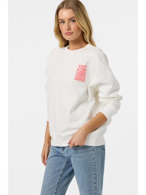 Reflect Oversized Crew Neck Fleece
