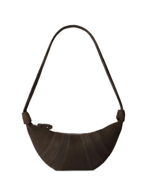 Lemaire Medium Croissant Bag In Alpaca Nubuck