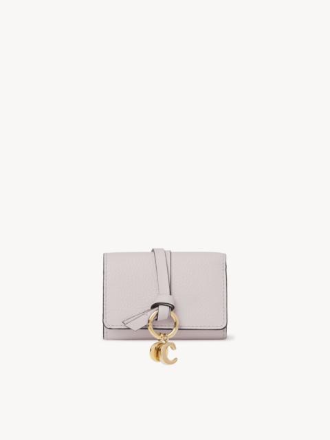 ALPHABET SMALL TRI-FOLD WALLET